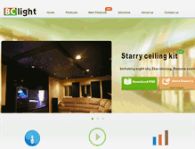 Tablet Screenshot of bclight.com